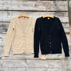 J. Crew Alpaca Blend Cardigan Set of 2 Size XS